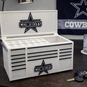 Mini porte-stylo boîte à outils - Organiseur de bureau pour fan de sport