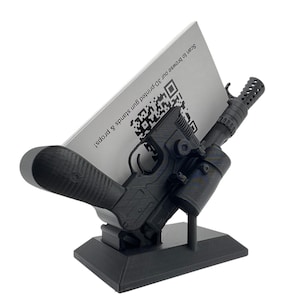 Han Solo DL-44 Blaster Business Card Holder – The Perfect Desk Accessory for Star Wars Fans!