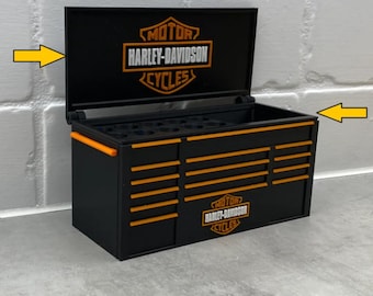 Toolbox Pen Holder Organizer – Automotive Desk Caddy for Gearheads, Mechanics & Car Enthusiasts
