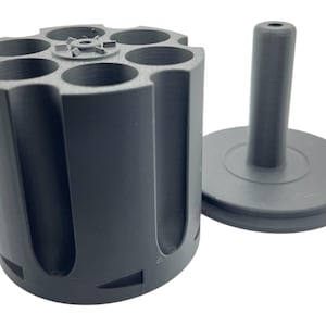 Revolving Revolver Cylinder Pen Holder - XL Edition