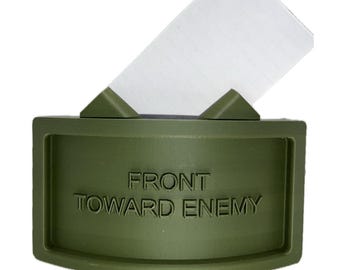 Claymore Mine Business Card Holder