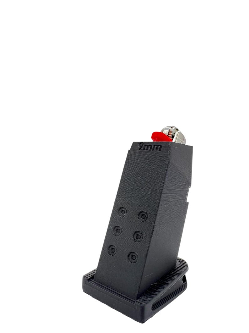 9mm Magazine Lighter Holder for Bic-style lighters image 10