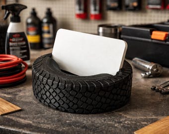 Tire Tread Business Card Holder