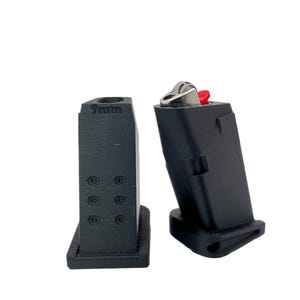 9mm Magazine Lighter Holder for Bic-style lighters image 4