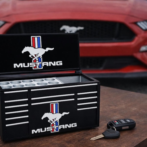 Mini Toolbox Pen Holder – Sports Fan Desk Organizer