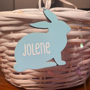 Easter Basket Tag, Easter gift tag, Easter, bunny name tag for Easter, Personalized Easter, Easter gift tag, Easter gift