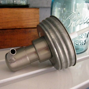 Soap Pump Ball / Mason Jar Lid ONLY