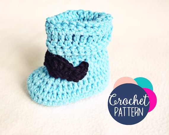 Crochet Baby Slippers Pattern / Gringo 