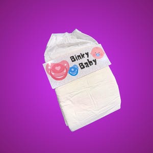 Ruban adhésif pour couches - Binky Baby - livraison gratuite et discrète !