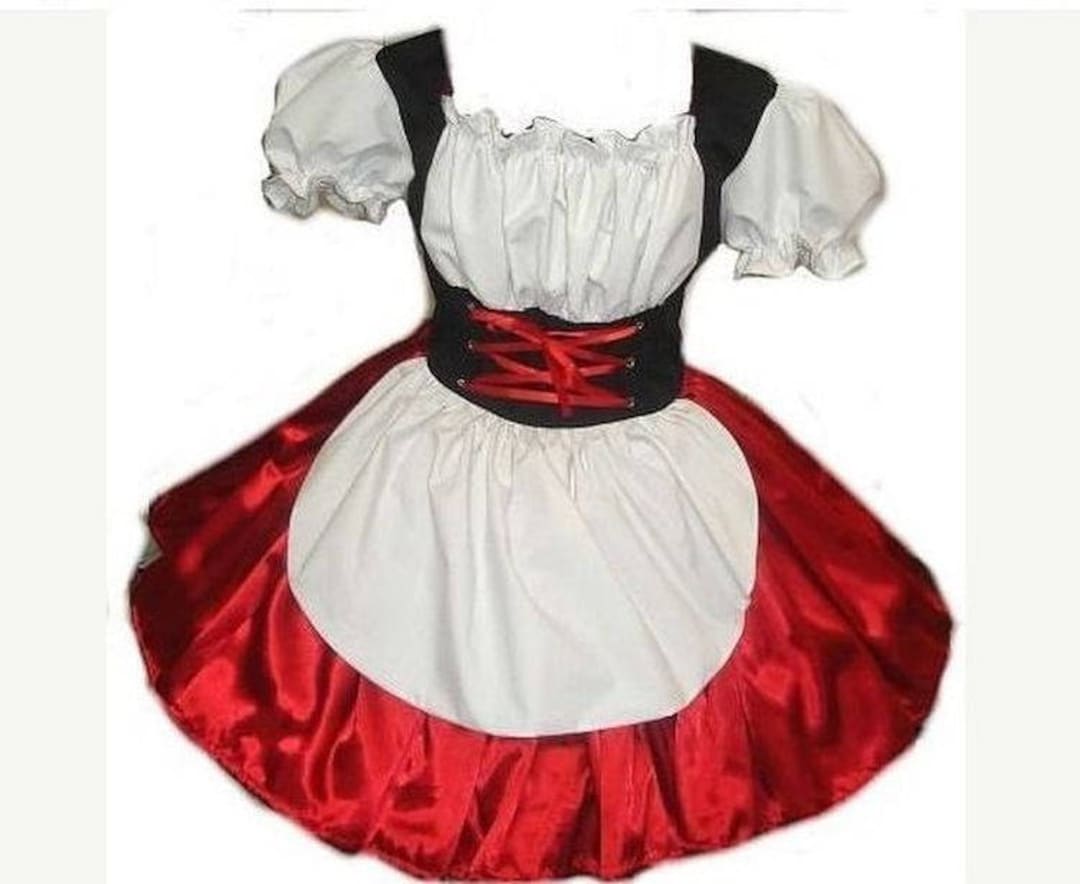 Heidi Halloween Costume German Barmaid Swiss Maid Oktoberfest Etsy