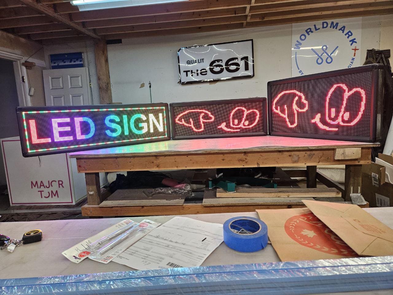 LED Display Sign, Signage, Channel Letter, 3D Letter, Window Graphic ...
