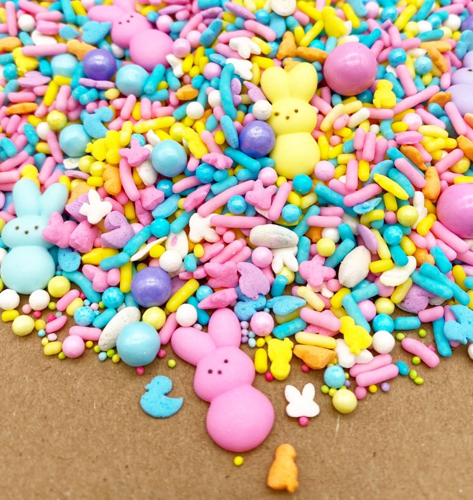 Pastel Peeps Sprinkle Mix Easter Sprinkles Edible Icing Etsy