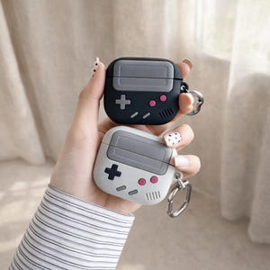 Handmade Retro Gaming Console AirPods Case, Shockproof Cover for AirPods 1/2/3, Pro&Pro 2, Creative Gift for Gamers, Unique Protective Shell