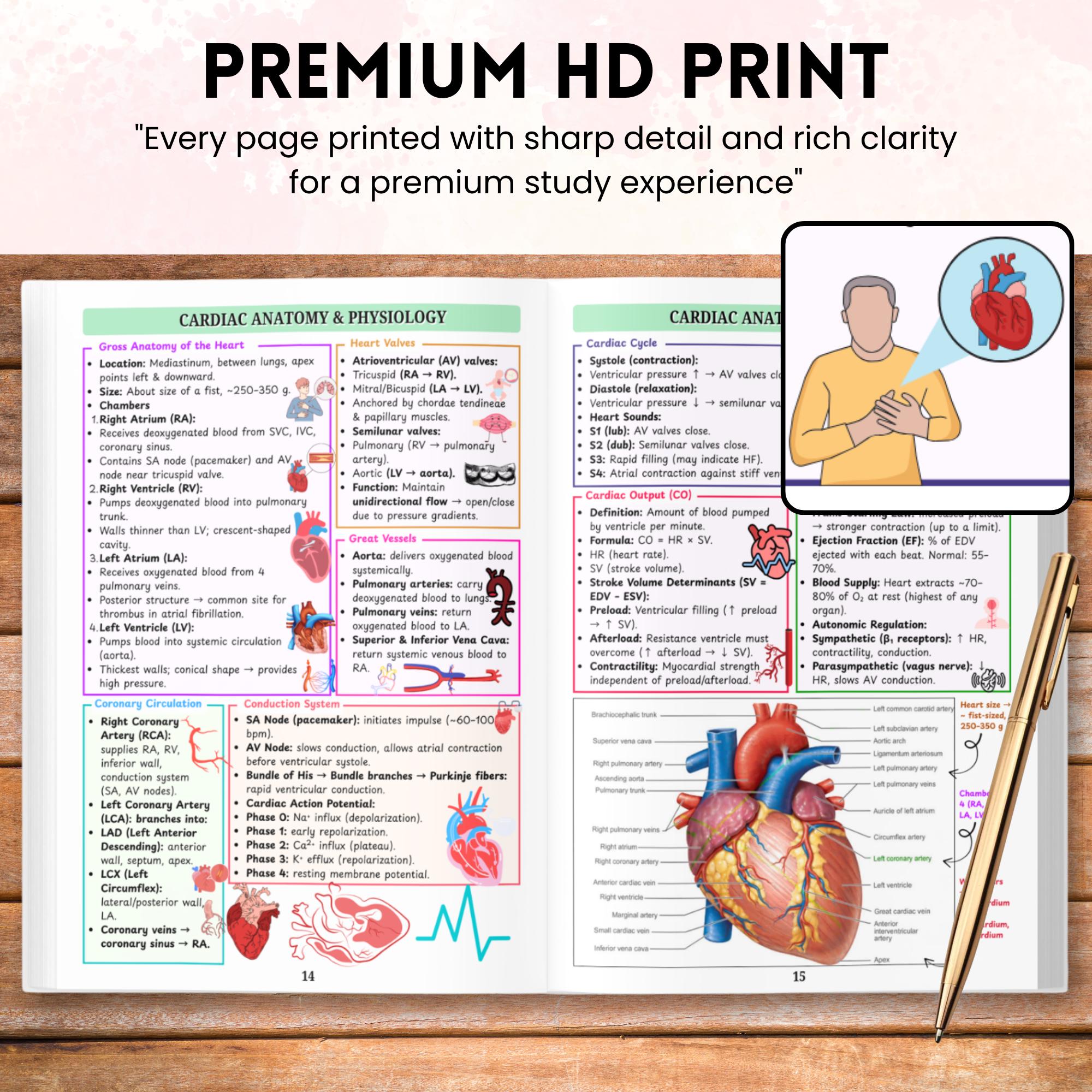 Echocardiography Book | Echo Study Guide Physical Edition | Heart ...