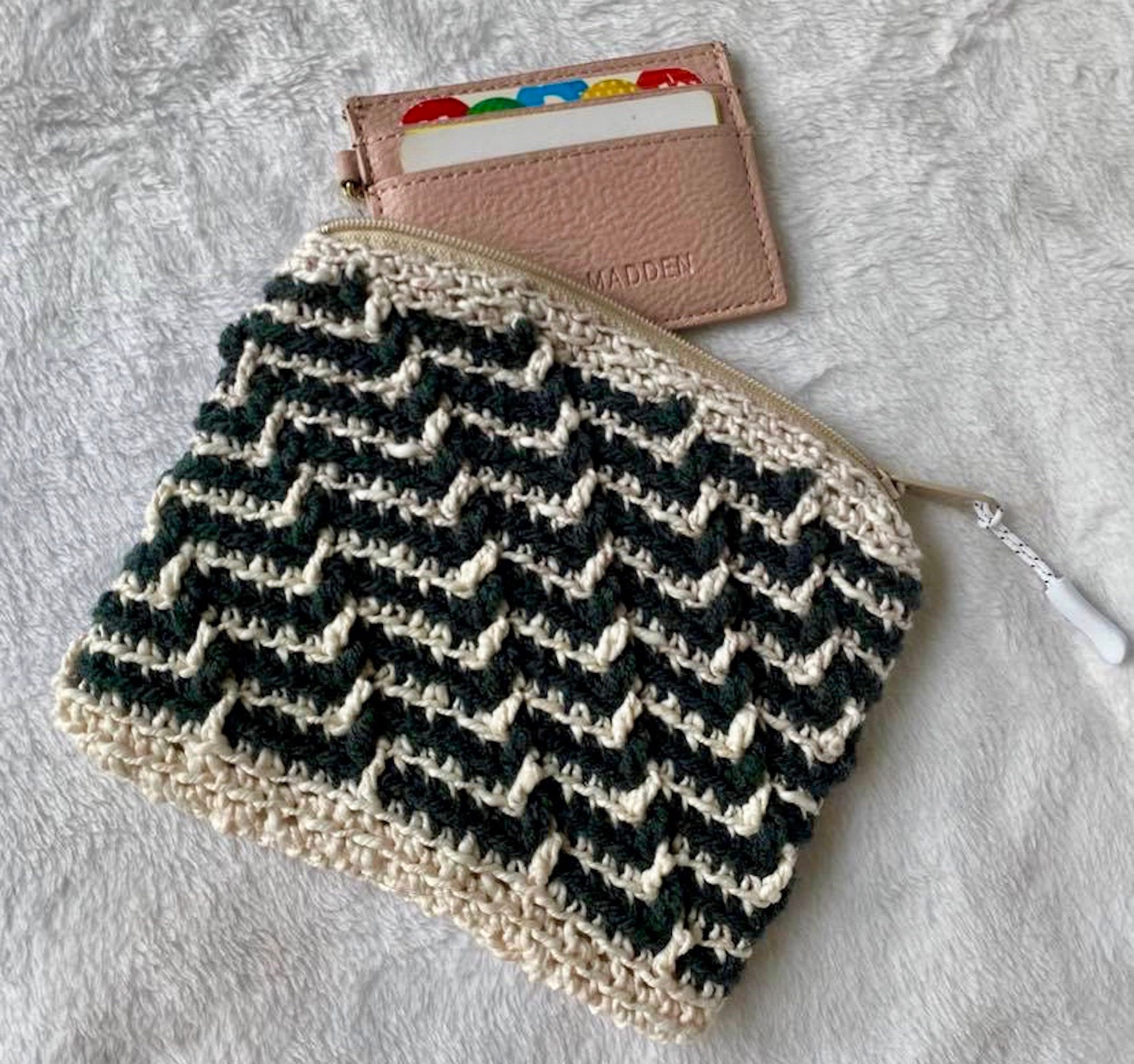 Mosaic Crochet Purse Etsy