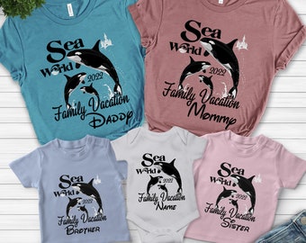 Sea World Family Vacation Shirt Family 