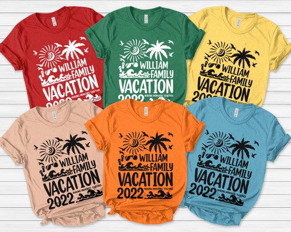 Custom Family Vacation Shirt Family 