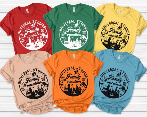 Universal Studios Family Vacation T-shirt Beach Shirt | Etsy