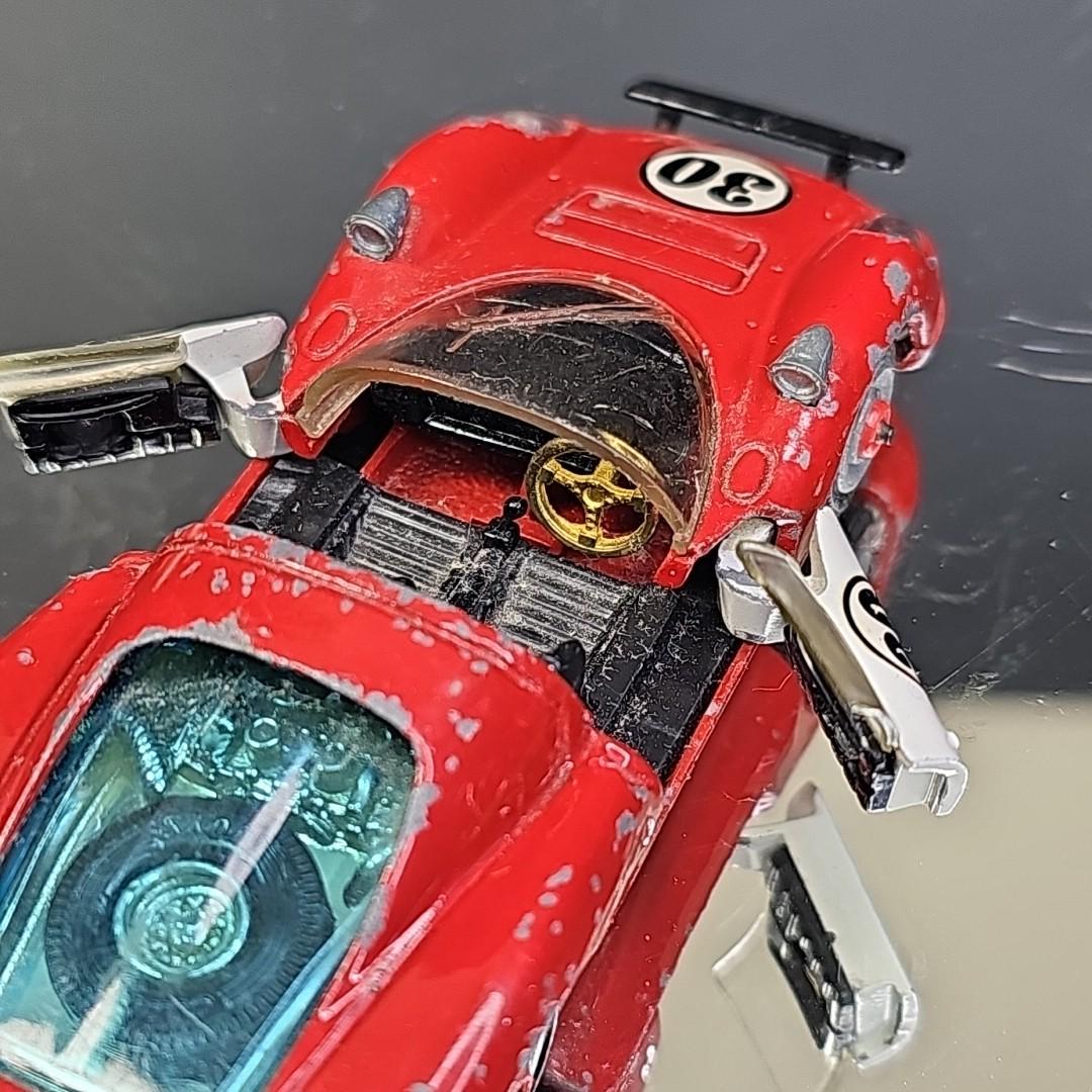 Vintage Corgi Ferrari 206 Dino Sport Diecast Car, 1:43 Scale