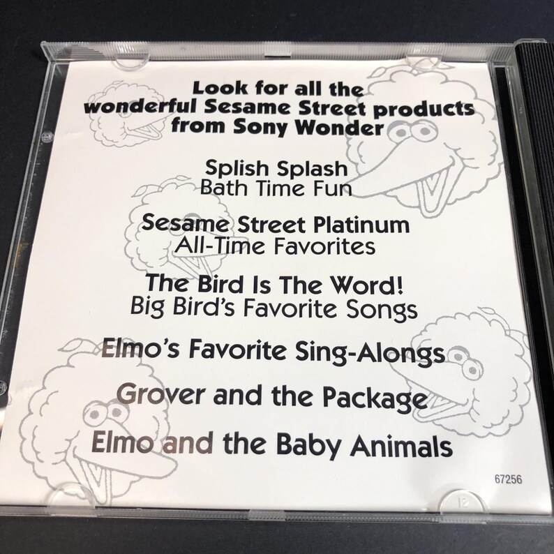 Sesame Street the Bird is the Word! Big Bird’s Favourite Songs CD 1995 ...