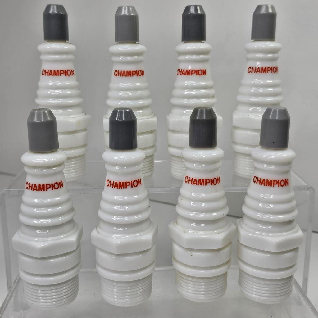 Vintage Champion Spark Plugs - Etsy
