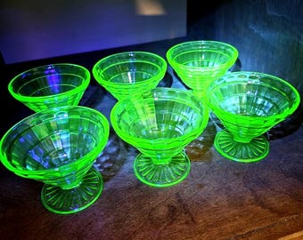 ヴィンテージ フェデラル グラス カンパニー ワセリン / ウラン