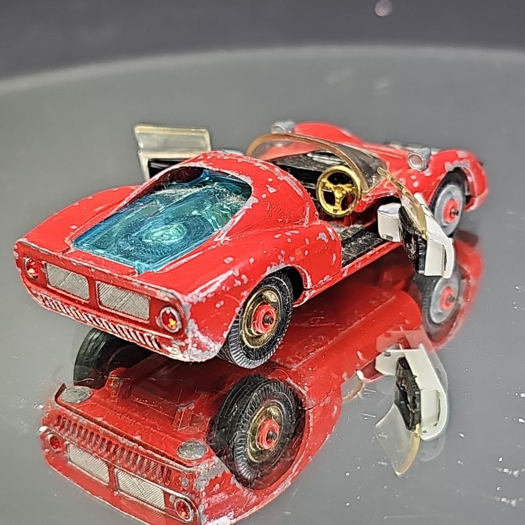 Vintage Corgi Ferrari 206 Dino Sport Diecast Car, 1:43 Scale