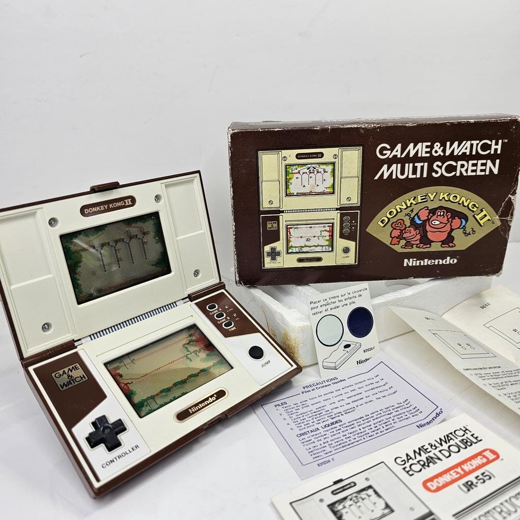 Nintendo Game Watch Donkey Kong - Etsy