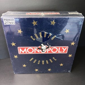 Sealed New 1991 Monopoly von Parker Sonderedition Europa Ausgabe Not English