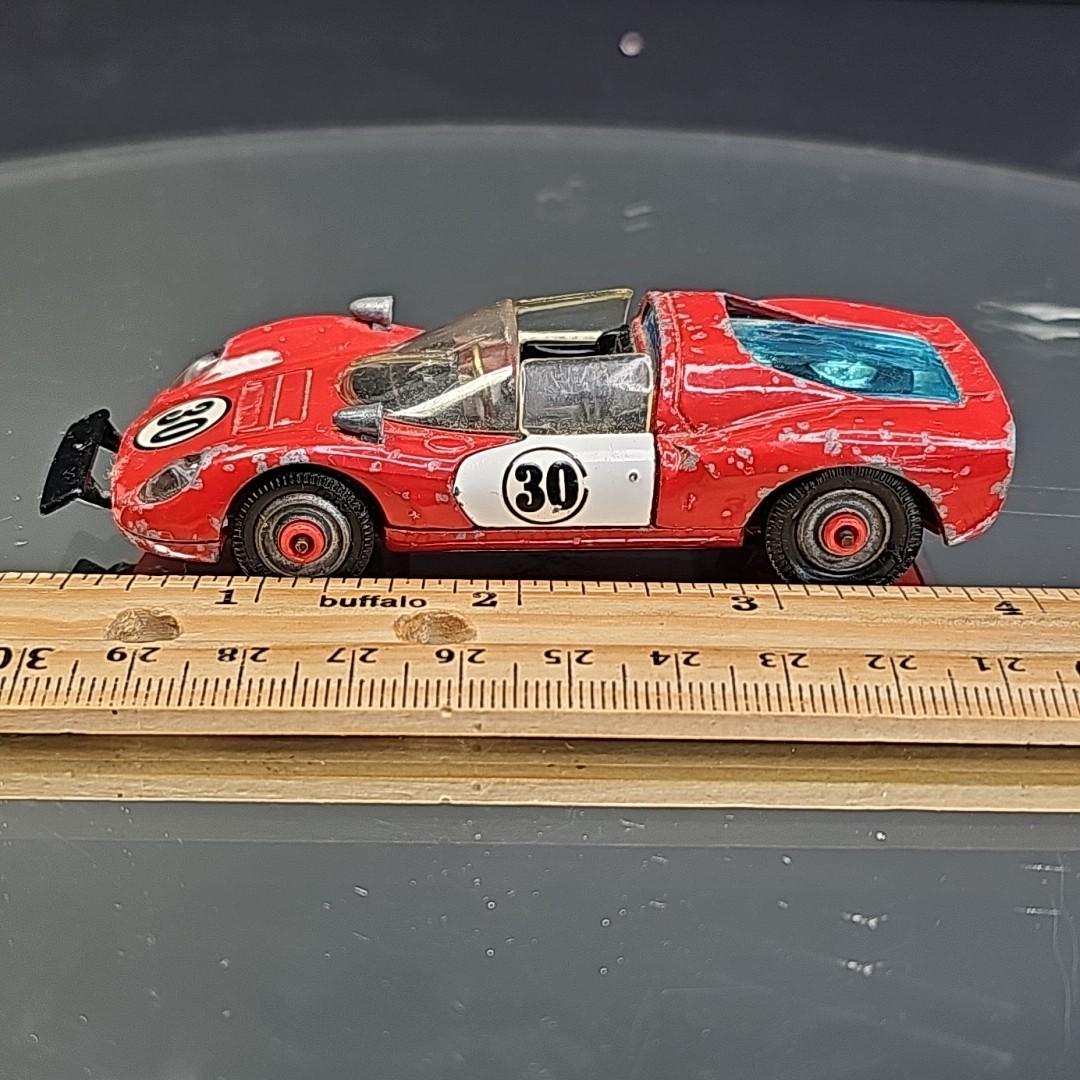 Vintage Corgi Ferrari 206 Dino Sport Diecast Car, 1:43 Scale