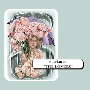 Kunstwerk van de auteur met een uniek ontwerp van de grote arcana van het tarotkaartenspel. Het digitale formaat wordt gebruikt als afdruk voor alle items.