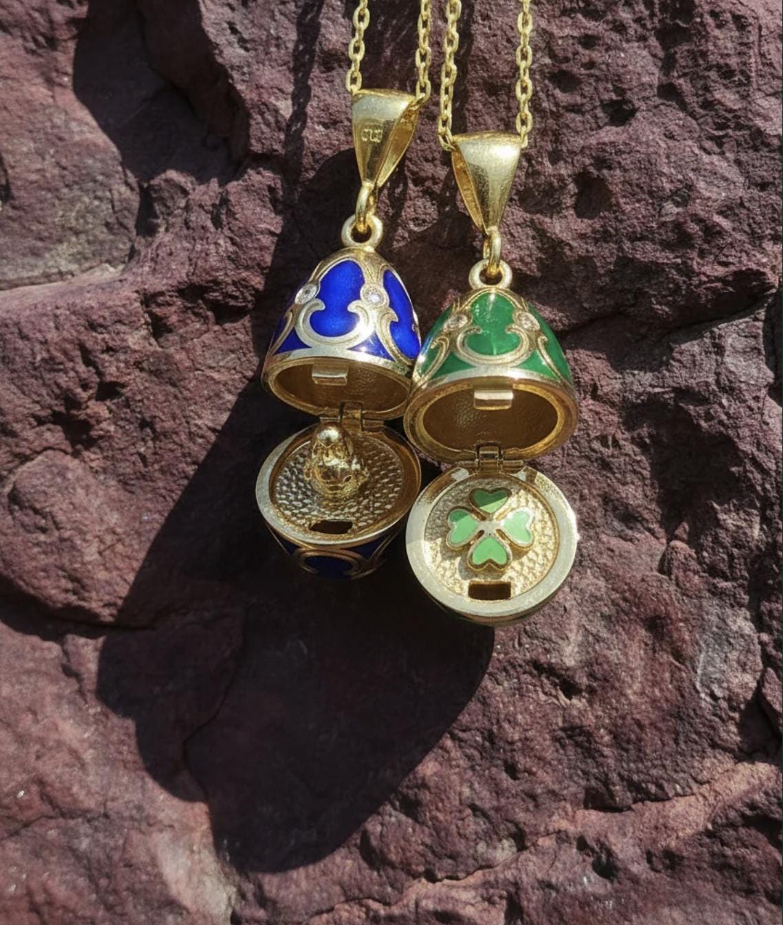 Fabergé 18Kエッグペンダント 限定38/200 Faberge Egg Pendant - Etsy