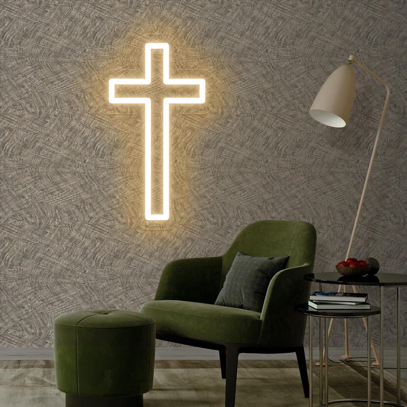 Lighted Cross - Etsy