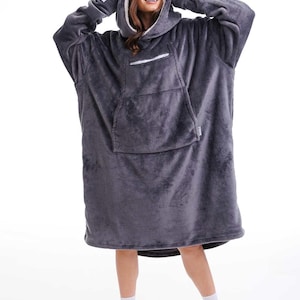 Felpa con cappuccio calda per gli amici sempre al freddo, regalo per ogni occasione, felpa con cappuccio oversize, taglia unica