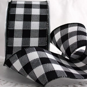 Buffalo check ribbon hotsell