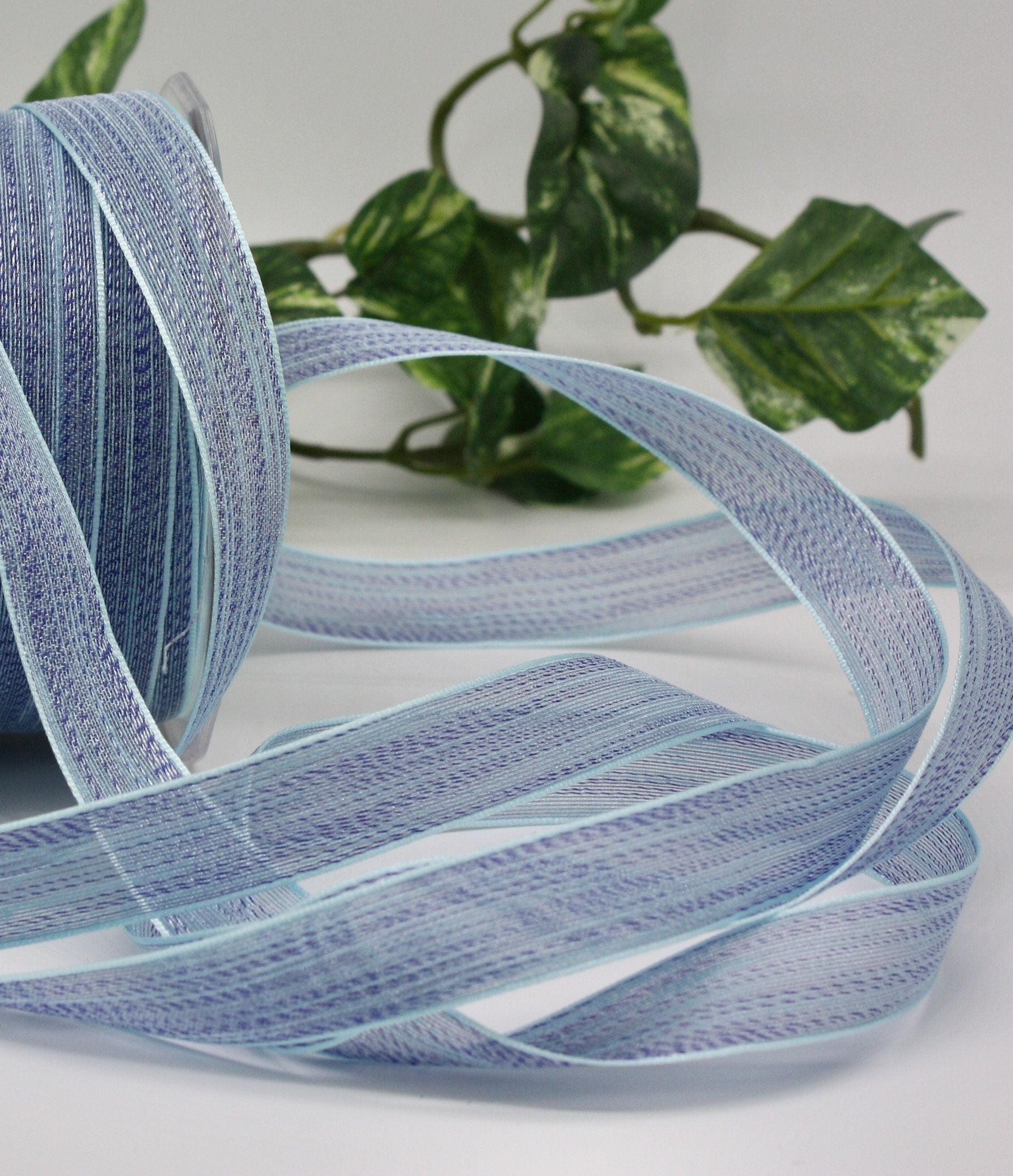 Blue Ribbon 1-1/2 inch x 25 Yards, Royal Blue Satin Fabric Silk Ribbon for Gift Wrapping, Hair Bows Making, Floral Bouquets, Wreaths, DIY Sewing