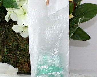 20 Leaf Embossed Glassine Favor Bags: Wedding, Shower, Candy Buffet