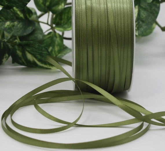 1/4-inch Silk Ribbon, 5 yard minimum cut (dozens of colors