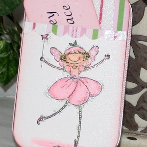 Personalized Tooth Fairy Box: Hand Stamped Keepsake