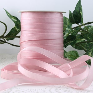 Pink Grosgrain Ribbon 3/8” wide BY THE YARD