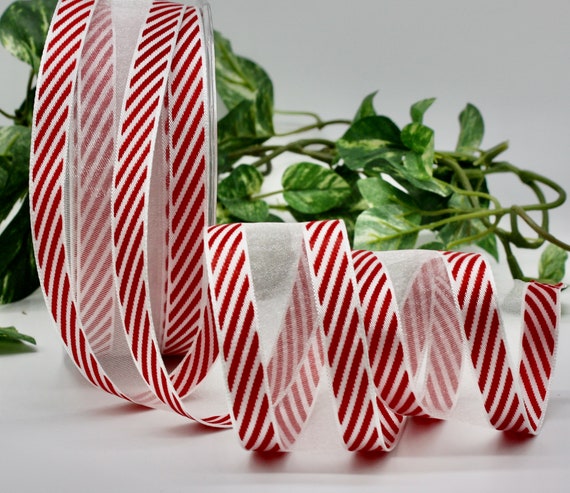Candy 2024 cane ribbon