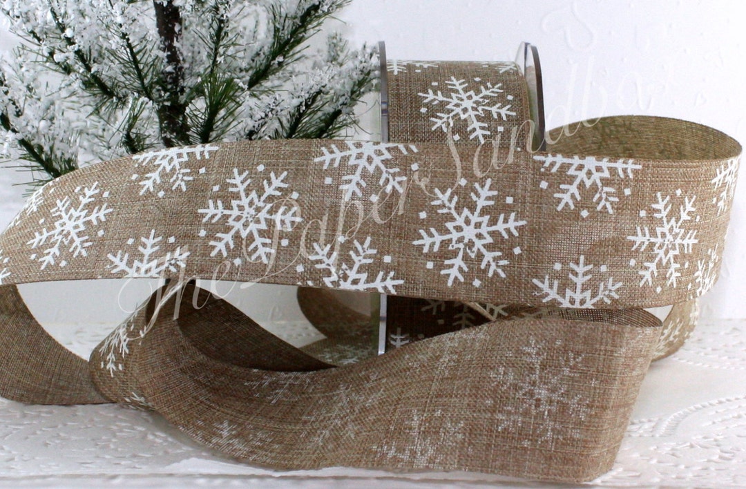 Snowflake Ribbon Pattern Snowflake Ribbon 1.5