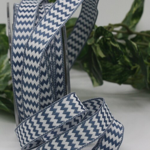 Wired Navy Blue Ribbon 1.5 Wide BY THE YARD Etsy