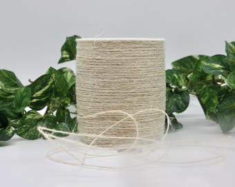 Ivory Burlap Twine String 1mm