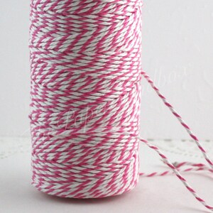 Pink Sorbet Bakery Twine by The Twinery (240 Yd Roll) Pink Stationary  Twine, Pink Invitation Twine, Pink Crafters Twine, Pink Shipping Twine