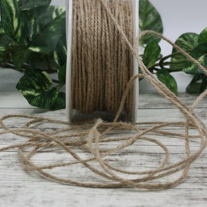 1/16&quot; Jute Cord String Orange Black Natural Olive Green Red Jute Cord