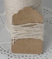 Ivory Burlap Twine String 1mm 