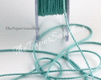 2 yards Robin Egg Blue Cord String Twine 1mm