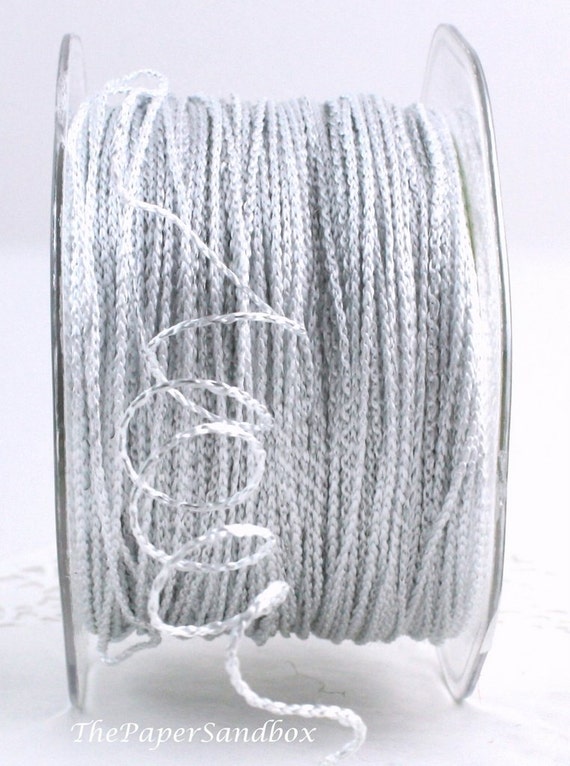 Wired Twine, Wired String 1mm 10 Yards Gold White Silver Wired