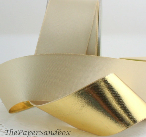 Solid Color Gold Satin Ribbon 1 Inches x 25 Yards Fabric Satin Ribbon for  Gift Wrapping Crafts Hair Bows Making Wreath Wedding Party Decoration and  Other Sewing Projects Gold 1 x 25 Yards
